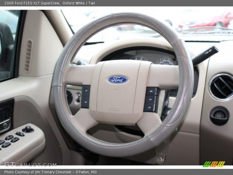 Oxford White / Tan 2006 Ford F150 XLT SuperCrew