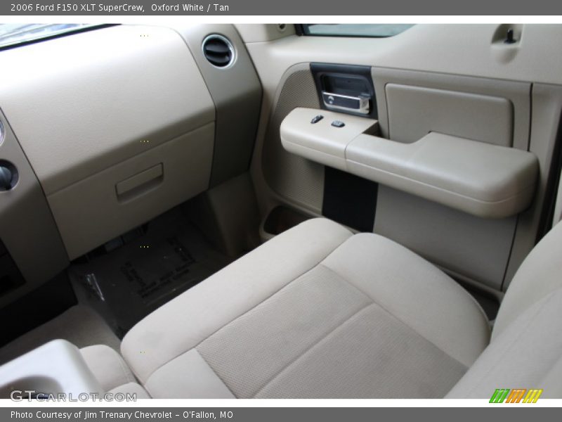 Oxford White / Tan 2006 Ford F150 XLT SuperCrew