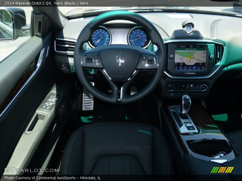 Nero (Black) / Nero 2014 Maserati Ghibli S Q4