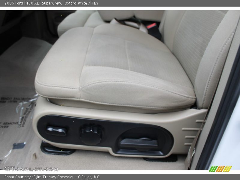 Oxford White / Tan 2006 Ford F150 XLT SuperCrew