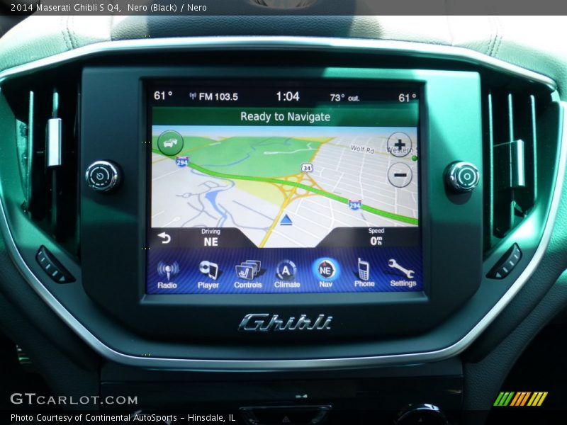 Nero (Black) / Nero 2014 Maserati Ghibli S Q4