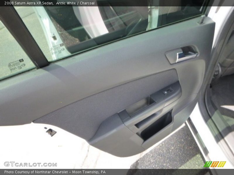 Arctic White / Charcoal 2008 Saturn Astra XR Sedan