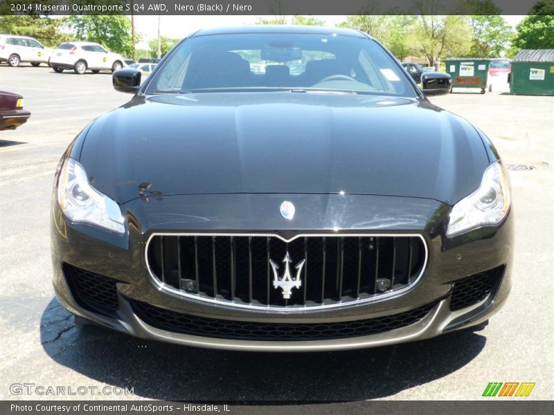 Nero (Black) / Nero 2014 Maserati Quattroporte S Q4 AWD