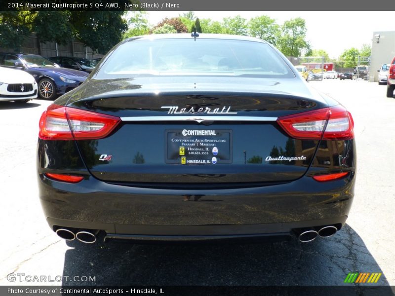 Nero (Black) / Nero 2014 Maserati Quattroporte S Q4 AWD