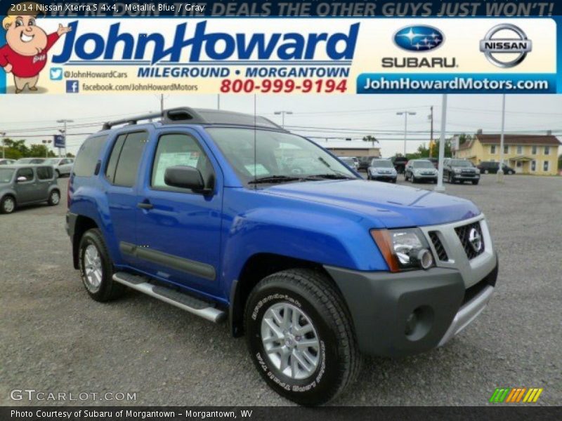 Metallic Blue / Gray 2014 Nissan Xterra S 4x4