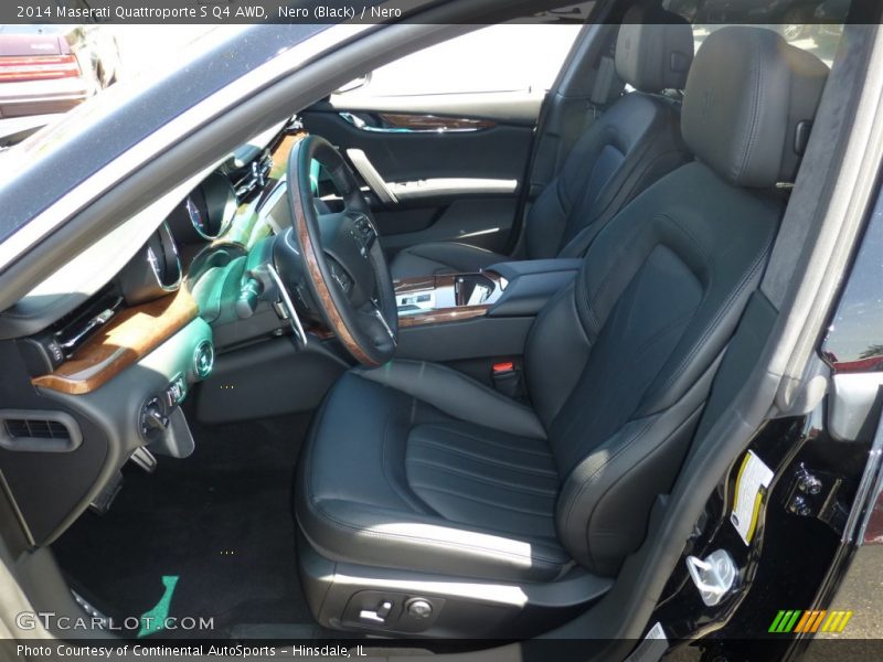 Nero (Black) / Nero 2014 Maserati Quattroporte S Q4 AWD
