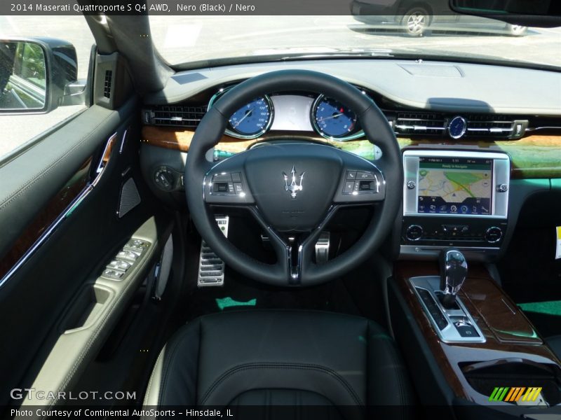 Nero (Black) / Nero 2014 Maserati Quattroporte S Q4 AWD