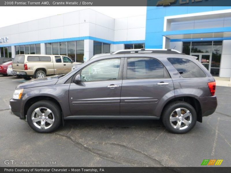 Granite Metallic / Ebony 2008 Pontiac Torrent AWD