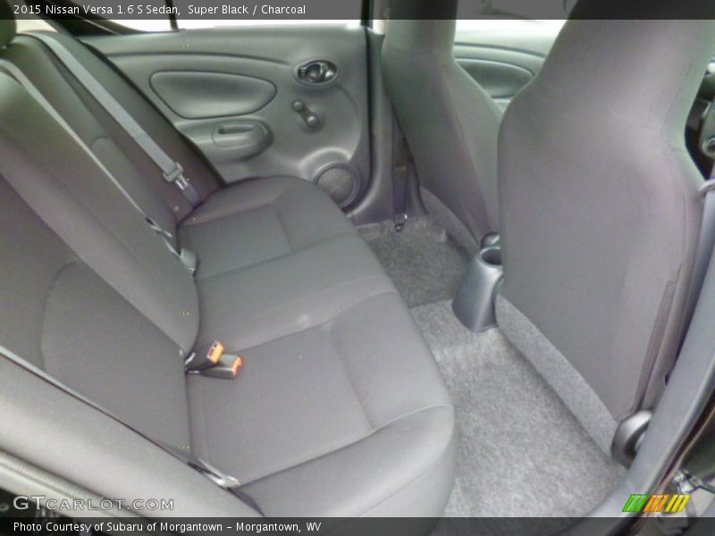 Rear Seat of 2015 Versa 1.6 S Sedan