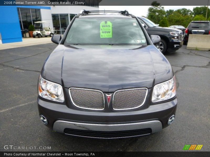 Granite Metallic / Ebony 2008 Pontiac Torrent AWD