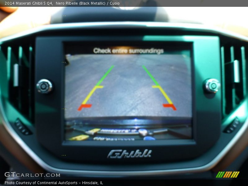 Nero Ribelle (Black Metallic) / Cuoio 2014 Maserati Ghibli S Q4