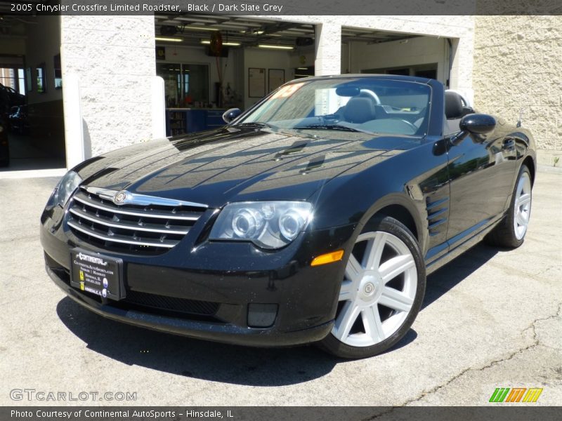 Black / Dark Slate Grey 2005 Chrysler Crossfire Limited Roadster