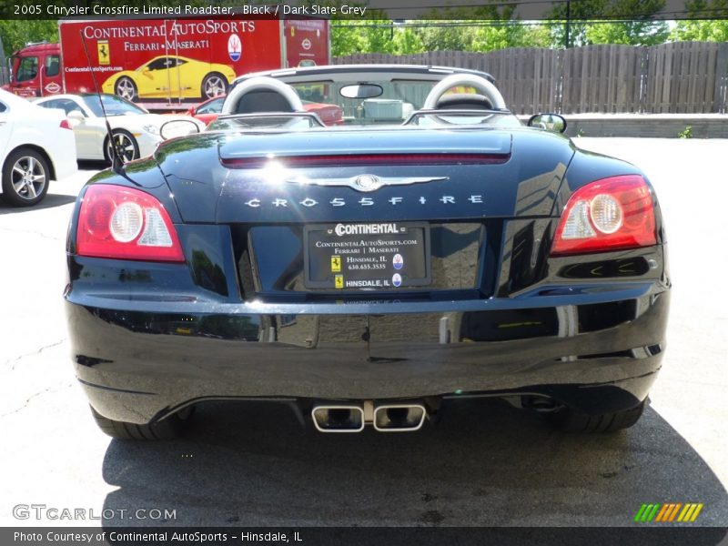 Black / Dark Slate Grey 2005 Chrysler Crossfire Limited Roadster