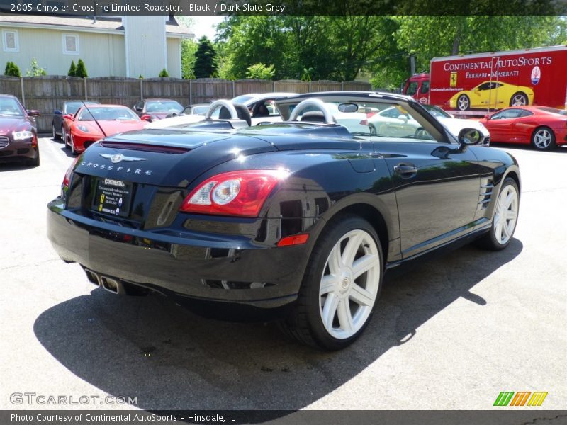 Black / Dark Slate Grey 2005 Chrysler Crossfire Limited Roadster