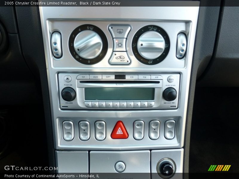 Controls of 2005 Crossfire Limited Roadster