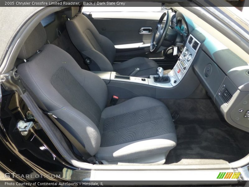 Black / Dark Slate Grey 2005 Chrysler Crossfire Limited Roadster