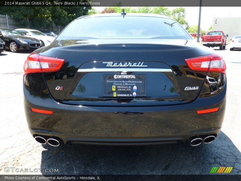 Nero (Black) / Nero/Rosso 2014 Maserati Ghibli S Q4