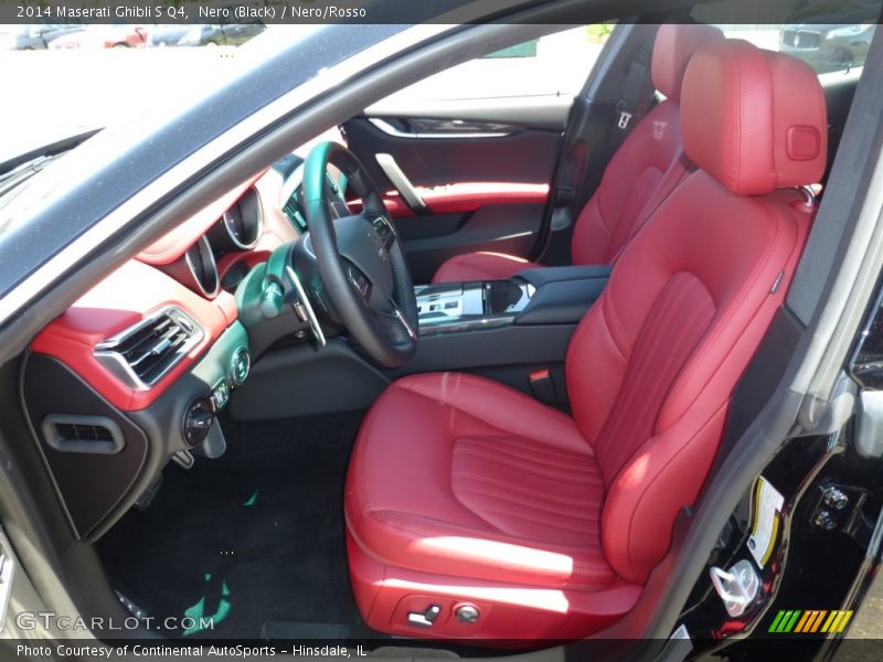 Nero (Black) / Nero/Rosso 2014 Maserati Ghibli S Q4