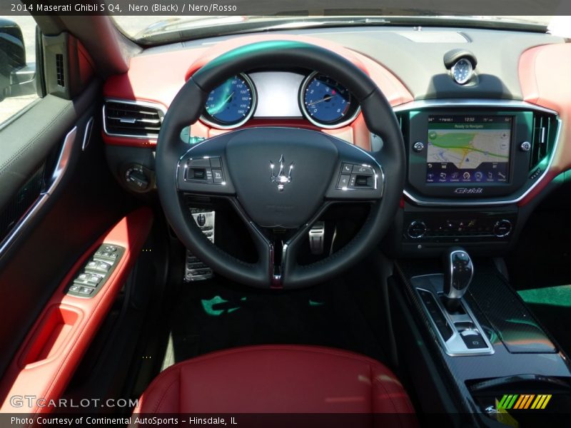 Nero (Black) / Nero/Rosso 2014 Maserati Ghibli S Q4