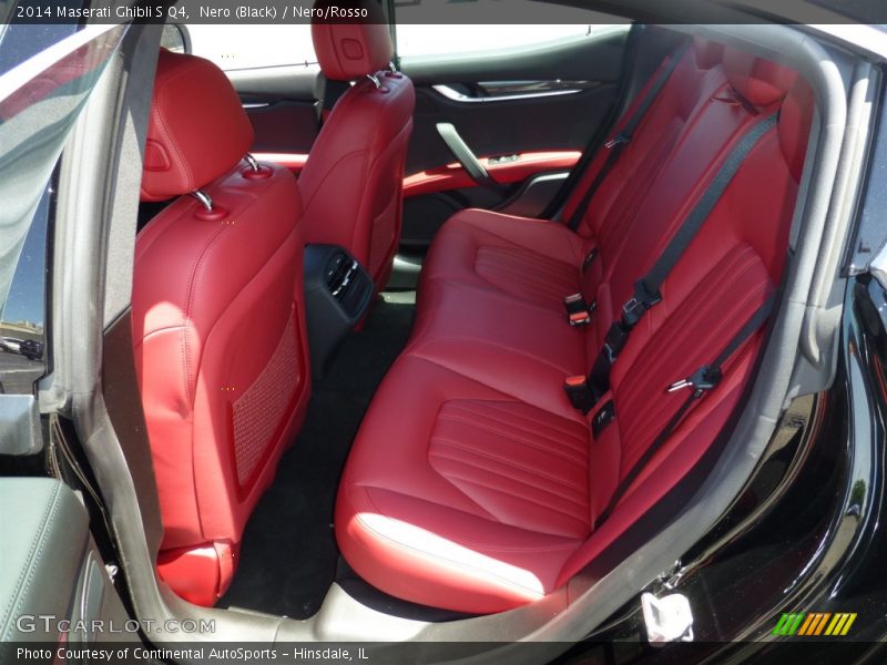 Nero (Black) / Nero/Rosso 2014 Maserati Ghibli S Q4