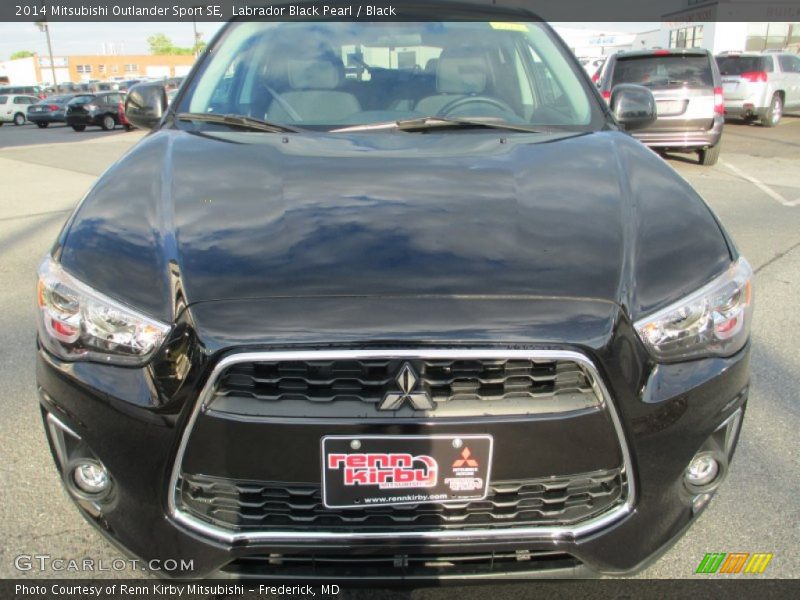 Labrador Black Pearl / Black 2014 Mitsubishi Outlander Sport SE