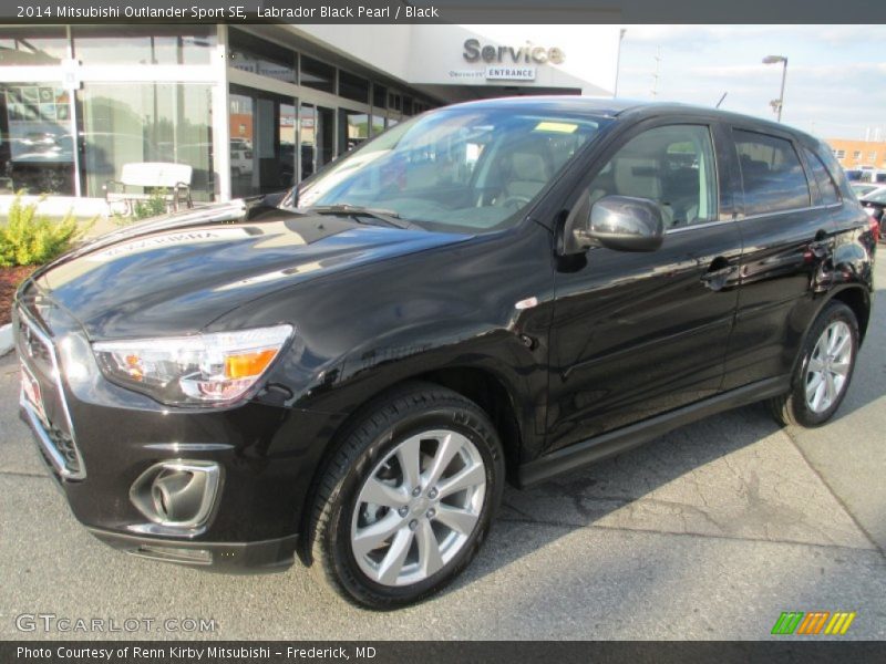 Labrador Black Pearl / Black 2014 Mitsubishi Outlander Sport SE