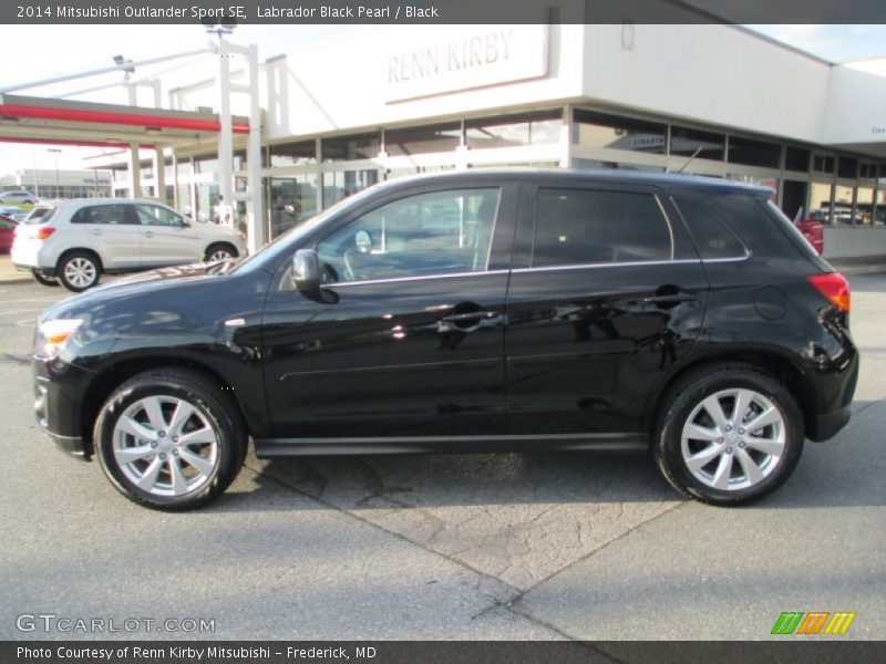 Labrador Black Pearl / Black 2014 Mitsubishi Outlander Sport SE