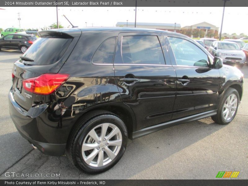 Labrador Black Pearl / Black 2014 Mitsubishi Outlander Sport SE