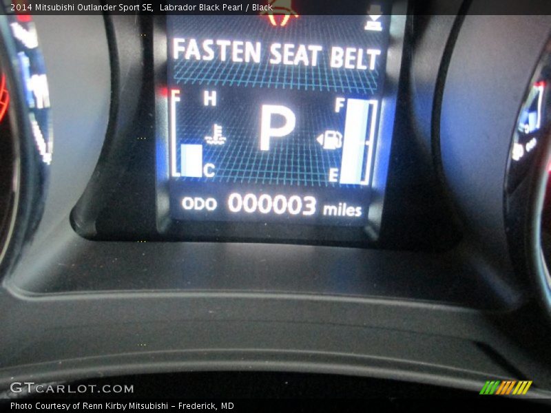 Labrador Black Pearl / Black 2014 Mitsubishi Outlander Sport SE