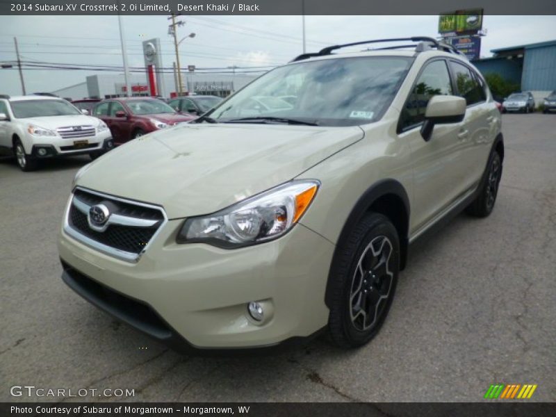 Desert Khaki / Black 2014 Subaru XV Crosstrek 2.0i Limited