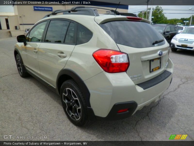 Desert Khaki / Black 2014 Subaru XV Crosstrek 2.0i Limited