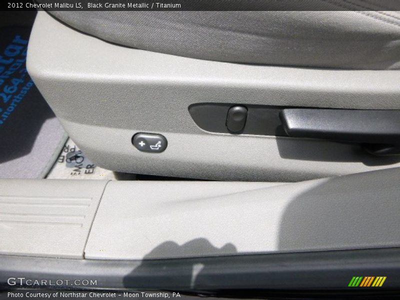 Black Granite Metallic / Titanium 2012 Chevrolet Malibu LS