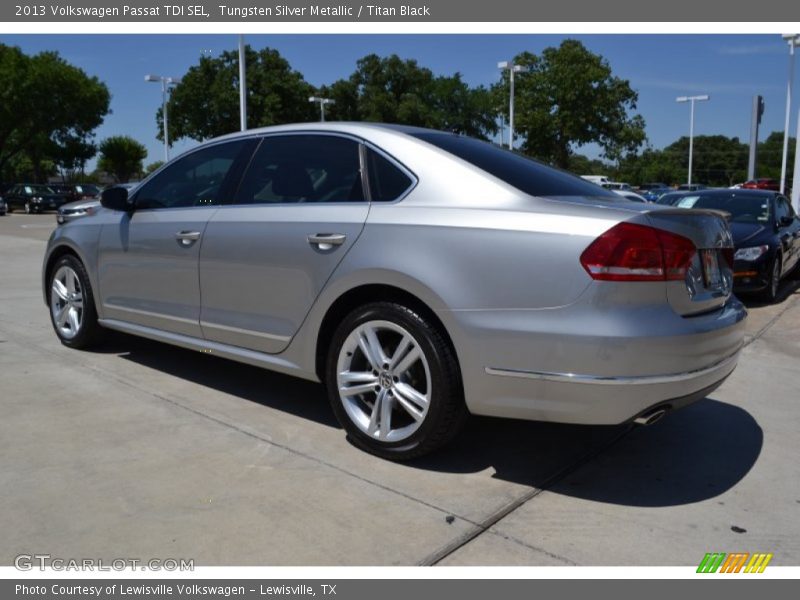 Tungsten Silver Metallic / Titan Black 2013 Volkswagen Passat TDI SEL