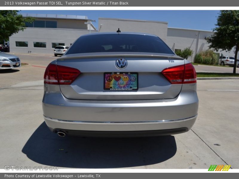 Tungsten Silver Metallic / Titan Black 2013 Volkswagen Passat TDI SEL