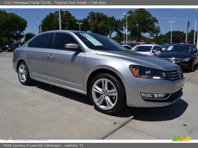 Front 3/4 View of 2013 Passat TDI SEL