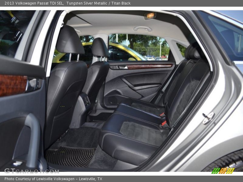 Tungsten Silver Metallic / Titan Black 2013 Volkswagen Passat TDI SEL