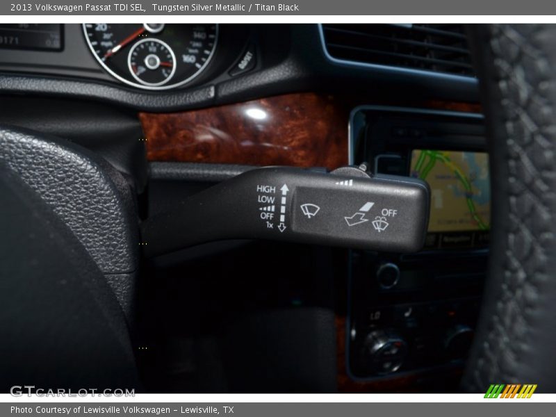 Tungsten Silver Metallic / Titan Black 2013 Volkswagen Passat TDI SEL