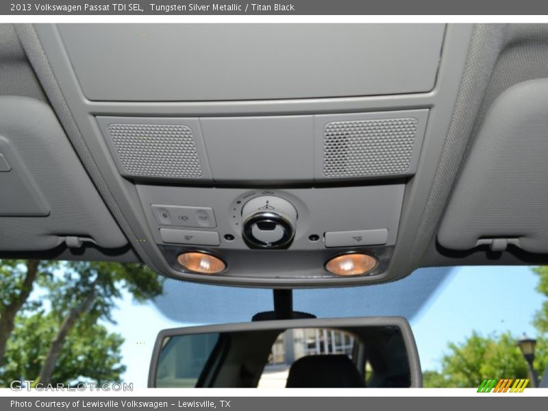 Tungsten Silver Metallic / Titan Black 2013 Volkswagen Passat TDI SEL