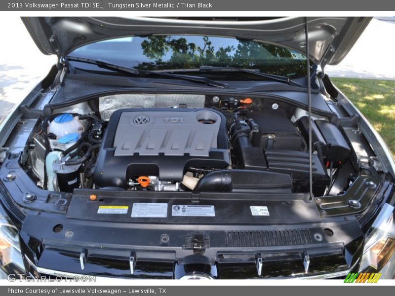 Tungsten Silver Metallic / Titan Black 2013 Volkswagen Passat TDI SEL