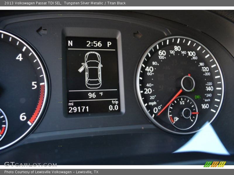 Tungsten Silver Metallic / Titan Black 2013 Volkswagen Passat TDI SEL