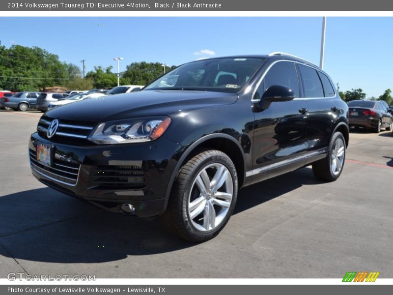 Black / Black Anthracite 2014 Volkswagen Touareg TDI Executive 4Motion