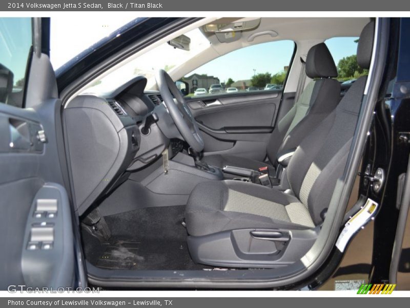 Black / Titan Black 2014 Volkswagen Jetta S Sedan