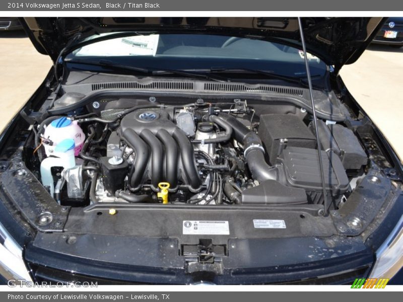Black / Titan Black 2014 Volkswagen Jetta S Sedan