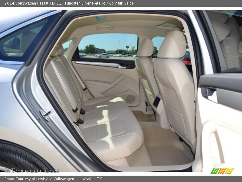 Tungsten Silver Metallic / Cornsilk Beige 2014 Volkswagen Passat TDI SE