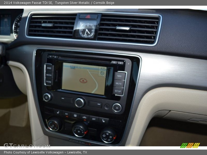 Tungsten Silver Metallic / Cornsilk Beige 2014 Volkswagen Passat TDI SE