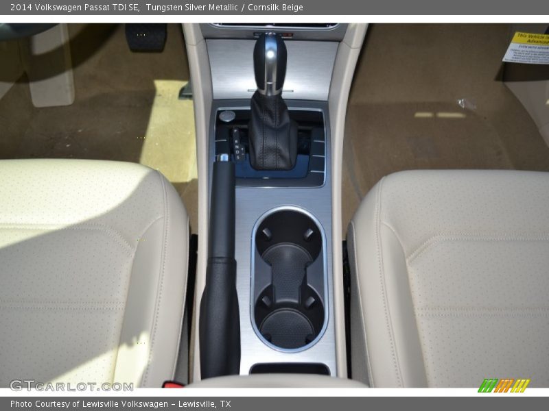Tungsten Silver Metallic / Cornsilk Beige 2014 Volkswagen Passat TDI SE