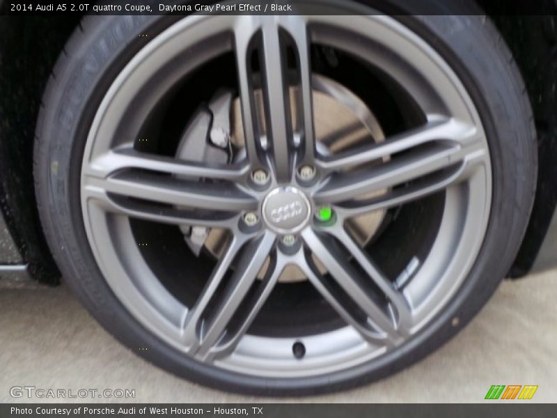 Daytona Gray Pearl Effect / Black 2014 Audi A5 2.0T quattro Coupe