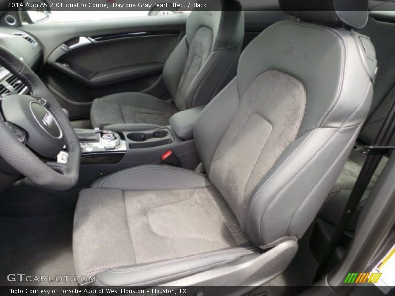 Front Seat of 2014 A5 2.0T quattro Coupe