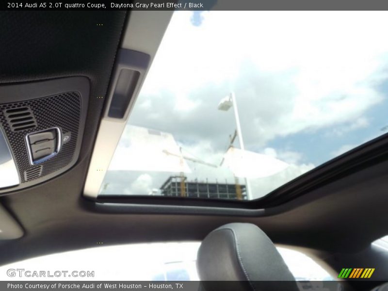 Daytona Gray Pearl Effect / Black 2014 Audi A5 2.0T quattro Coupe