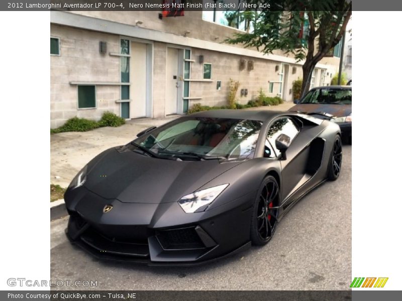 Front 3/4 View of 2012 Aventador LP 700-4